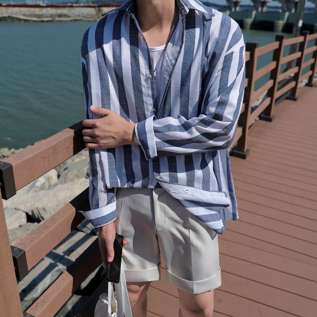View details for South Korean Men Wear Smart Suit Pants Outside Instagram Trend