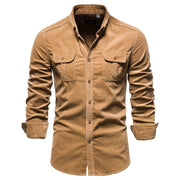 View details for Shirts For Men Wear Shirt College Tops Longsleeve Blue