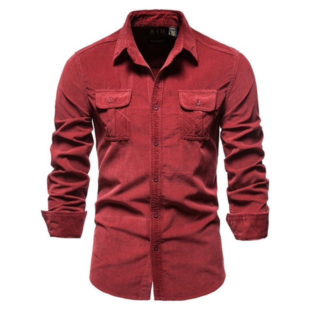 View details for Shirts For Men Wear Shirt College Tops Longsleeve Blue