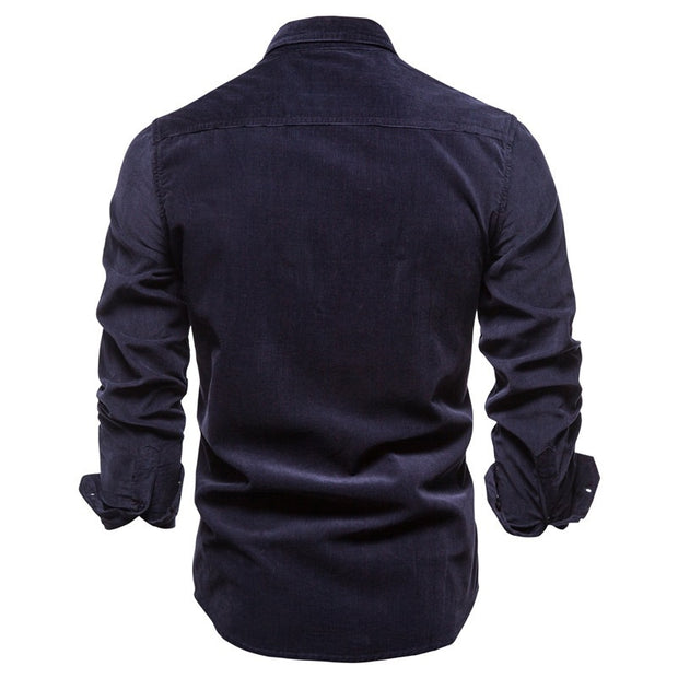 View details for Shirts For Men Wear Shirt College Tops Longsleeve Blue