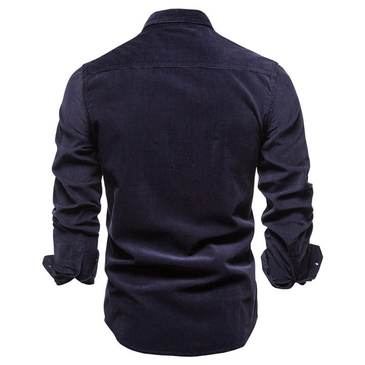 View details for Shirts For Men Wear Shirt College Tops Longsleeve Blue