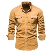 View details for Shirts For Men Wear Shirt College Tops Longsleeve Blue