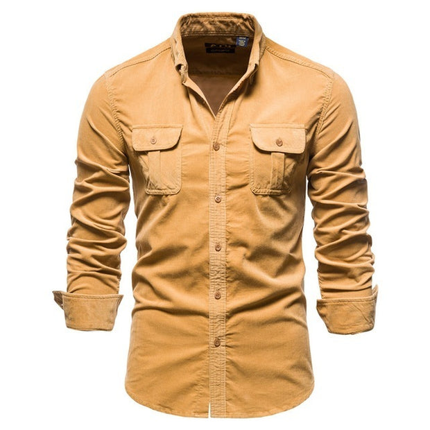 View details for Shirts For Men Wear Shirt College Tops Longsleeve Blue