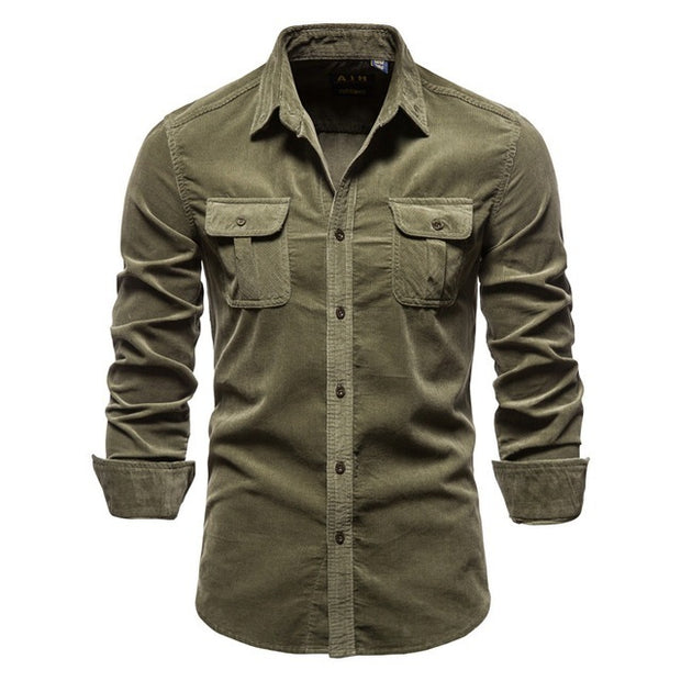 View details for Shirts For Men Wear Shirt College Tops Longsleeve Blue