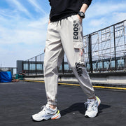 overalls mens loose plus size casual jogger pants.