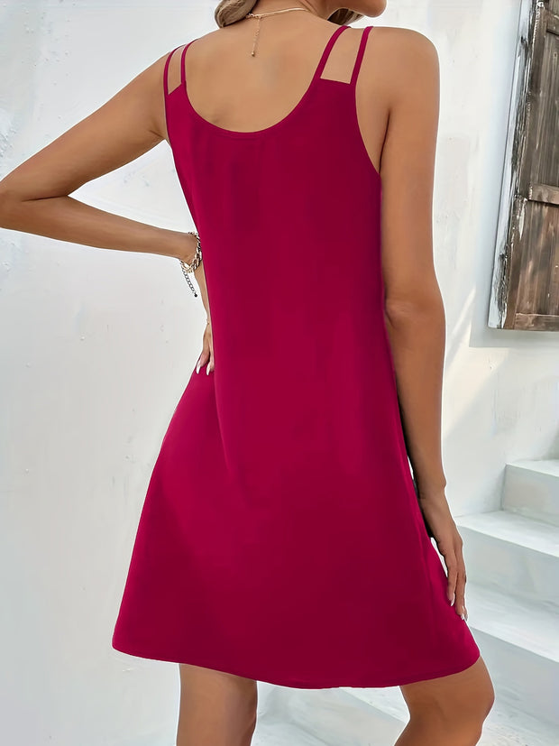 View details for Fashion Slim Fit Slimming Sleeveless Dress Womens Clothing