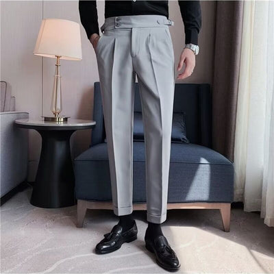 View details for British Style Business Formal Wear Suit Pants Men 