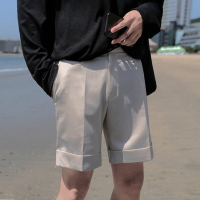 View details for South Korean Men Wear Smart Suit Pants Outside Instagram Trend 
