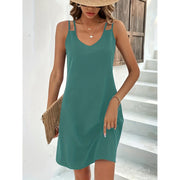 View details for Fashion Slim Fit Slimming Sleeveless Dress Womens Clothing