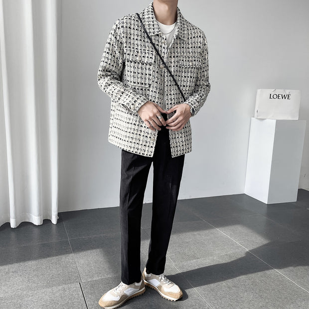 View details for Small Fragrance Jacket Casual Men Wear Loose Coat