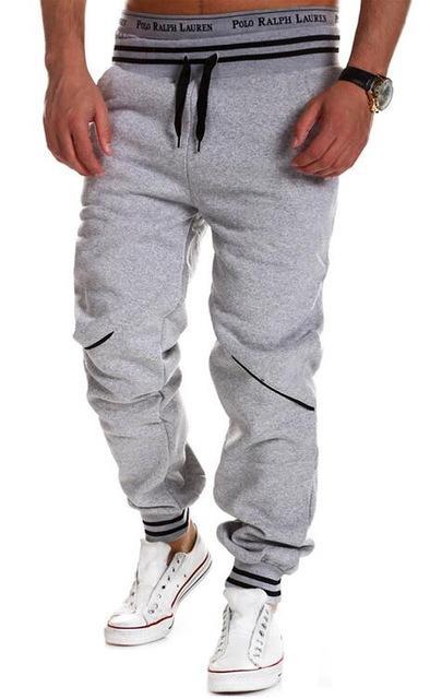 hip hop harem jogger in ash with stylish design and drawstring waistband, ideal for casual streetwear.