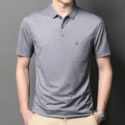 View details for Short-sleeved Solid Color T-shirt Polo Shirt T-shirt