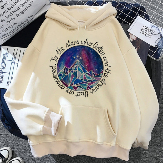 hoodie with the diamond mountain 