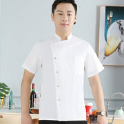 View details for Men Uniform Professional Jacket Outfit Long Sleeve Coat Restaurant Chef Wear