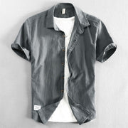 View details for Casual Loose Lapels Outer Wear Half Sleeve Top For Men