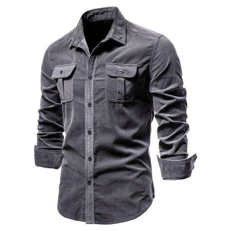 View details for Shirts For Men Wear Shirt College Tops Longsleeve Blue