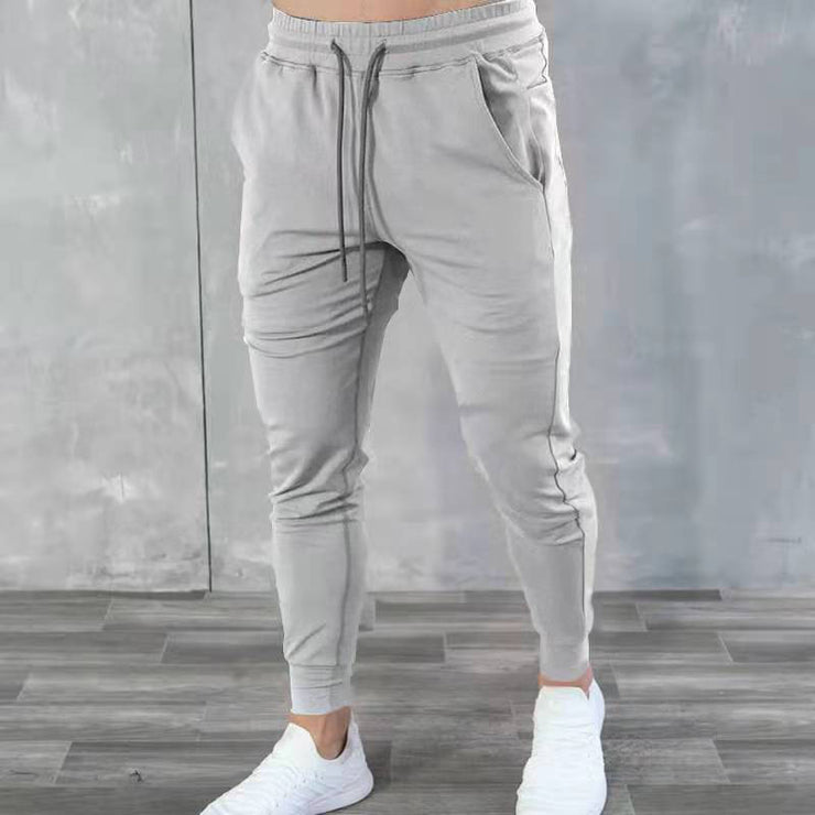 hoodies korean version slim fit fitness mens jogger pants