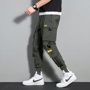 overalls mens loose plus size casual jogger pants.