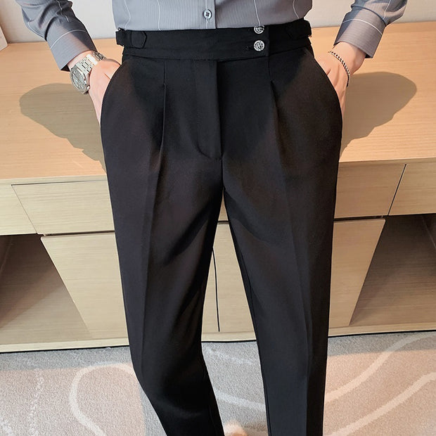 View details for British Style Business Formal Wear Suit Pants Men