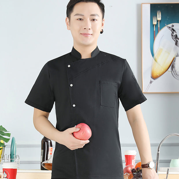 View details for Men Uniform Professional Jacket Outfit Long Sleeve Coat Restaurant Chef Wear