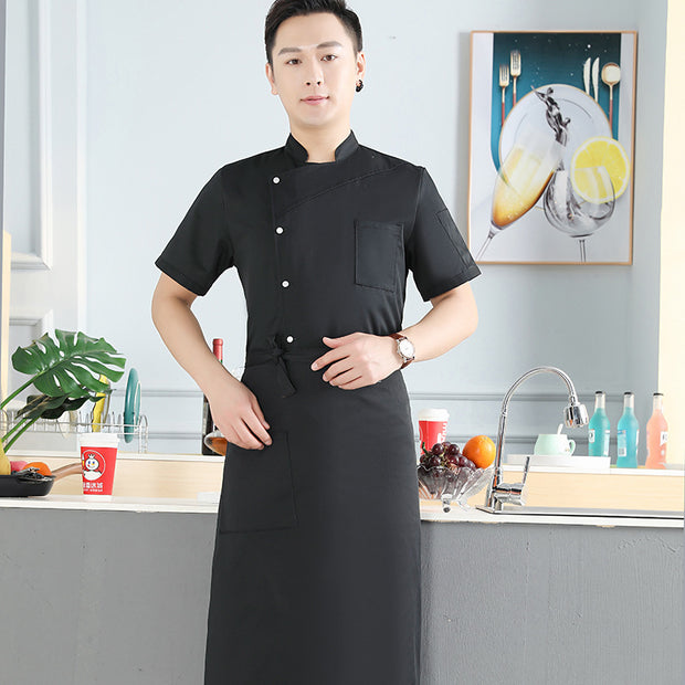 View details for Men Uniform Professional Jacket Outfit Long Sleeve Coat Restaurant Chef Wear