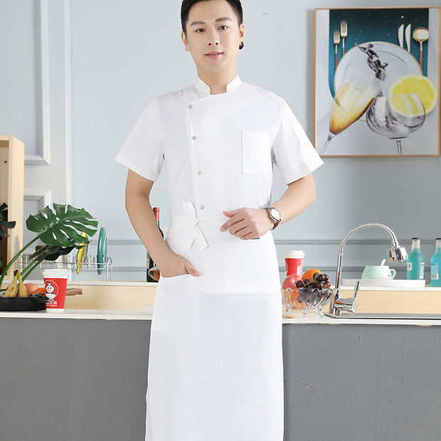 View details for Men Uniform Professional Jacket Outfit Long Sleeve Coat Restaurant Chef Wear
